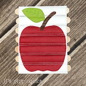 Stick Puzzle - Apple Stick Puzzle - 15x20 Rahmen - Instant Download