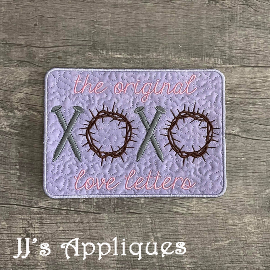 The Original Love Letters Mug Rug - Christian - Spiritual Machine ...