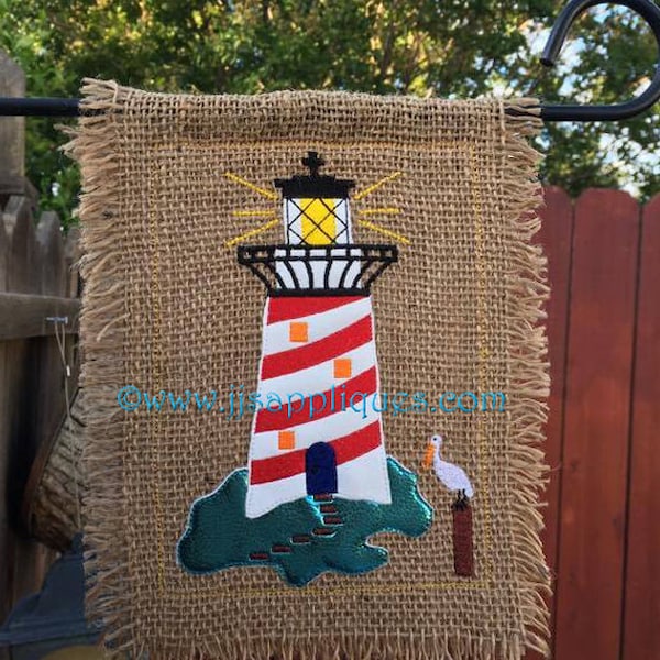 Machine Embroidery Garden Flag Designs Etsy