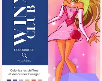 Livro em PDF do Clube das Winx - Desenhos para Colorir Misteriosos - Arteterapia