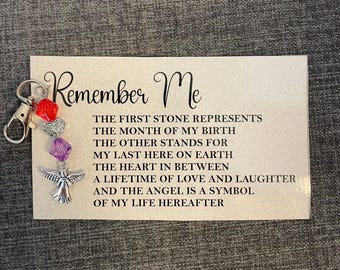 remember me memorial clip
