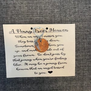 Pennies from Heaven gift card