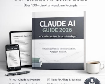 Claude AI Prompt Guide 2026 | 100+ Copy Paste Prompts | AI PDF for Writing, Productivity and Business Use