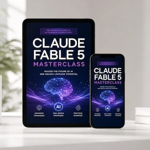Claude Fable 5 Guide – Masterclass per il lavoro basato sulla conoscenza, la programmazione e i contenuti in ambito IA | E-book premium di 15 capitoli | Strategie e spunti