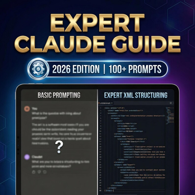 Calude Guide Claude AI Prompt Guide 2026 | 100+ Copy Paste Prompts | AI PDF for ...