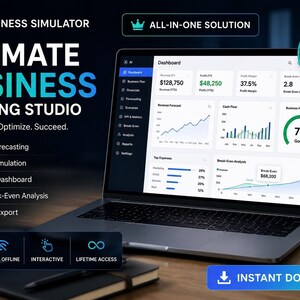 AI Business Planner, Financial Forecast Tool, Interactive Startup Dashboard