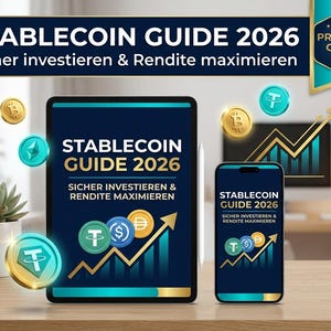 Stablecoin Guide 2026 | Passive Income with Crypto | DeFi, Lending, Risks, Taxes | PDF