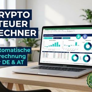 Krypto Steuer Rechner Deutschland | FIFO, Haltefrist, CSV Import | HTML Tool für Krypto Steuern