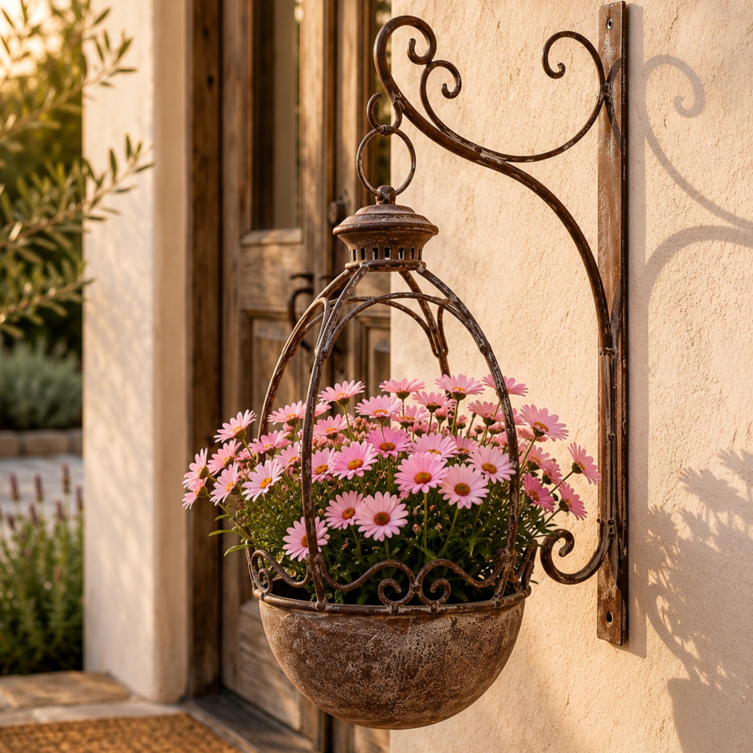 Vintage blumenampel