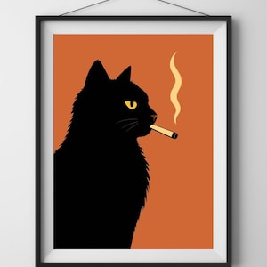 cougar smoking cigarette meme A photograph of a cougar sitting on a chair smoking a cigarette : r/dalle2