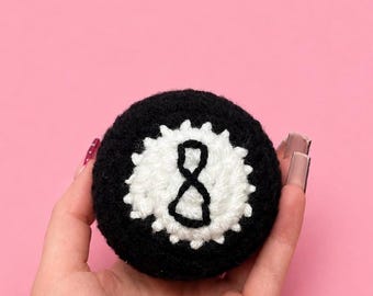 Peluche faite main au crochet avec 8 pelotes