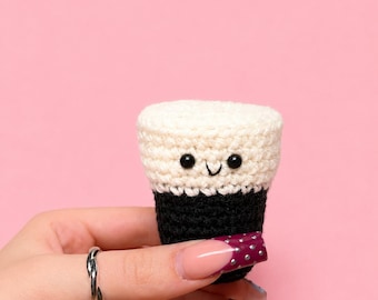 Peluche Baby Guinness au crochet faite main