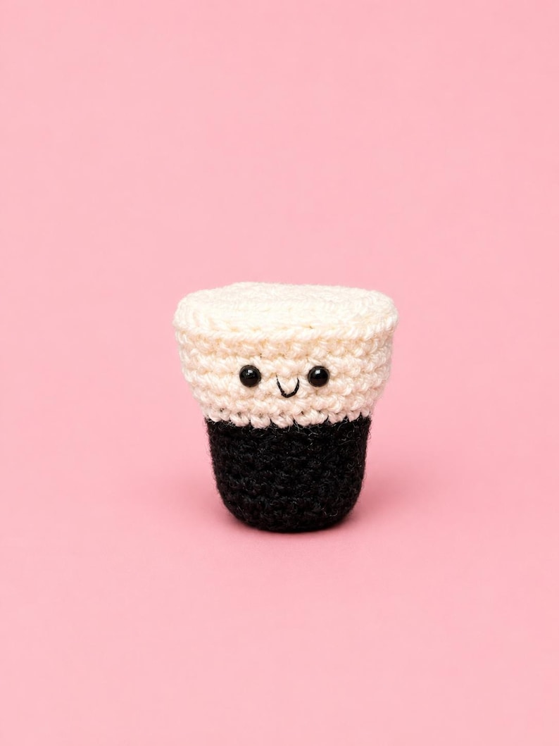 Baby Guinness shot handmade crochet plush image 2