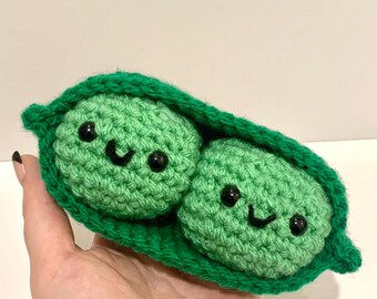 Peapod handmade crochet plush