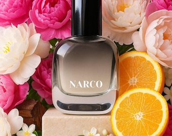 NARCO is a bright, fresh, and sensual fragrance with notes of lychee, peach, and bergamot, unfolding into florals and a soft musky trail.