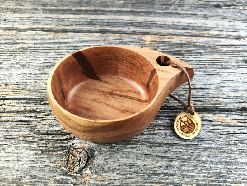 Ambrosia Maple kuksa / Nordic wooden cup / Scandinavian wooden cup / Wooden tea cup / Travel cup / Wooden mug / Espresso cup image 1