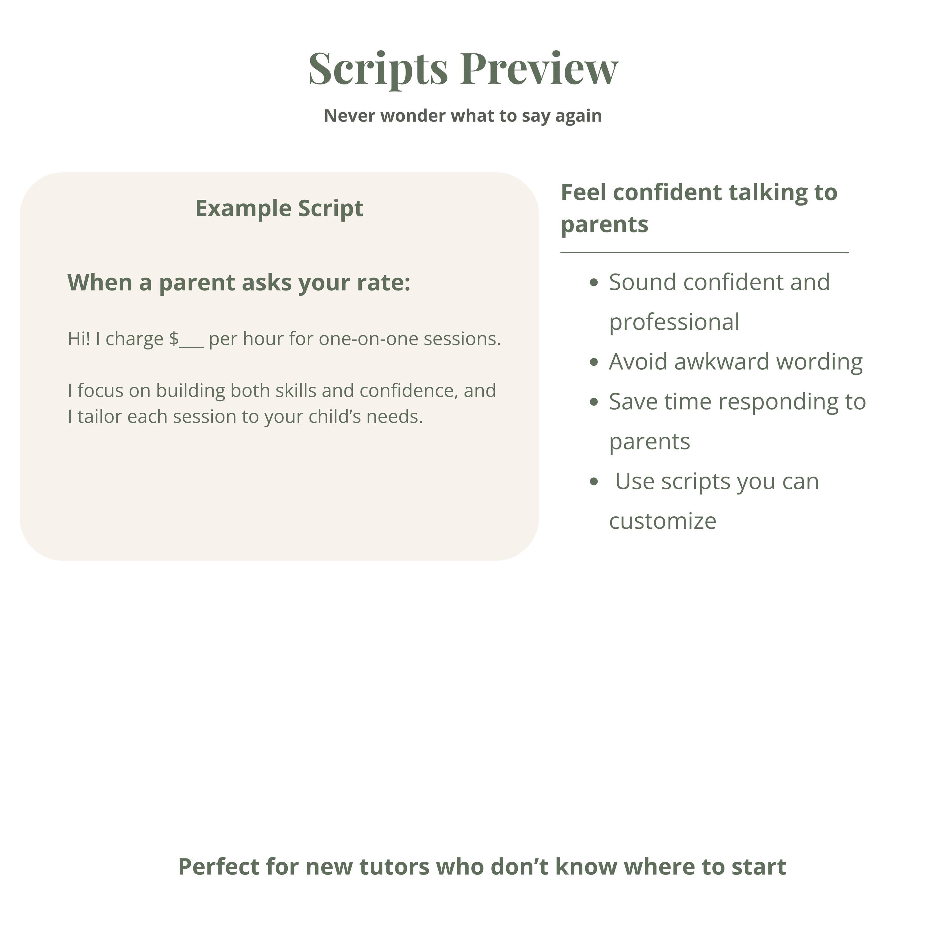 Tutoring Business Starter Kit, Canva Templates, Client Scripts (digital ...