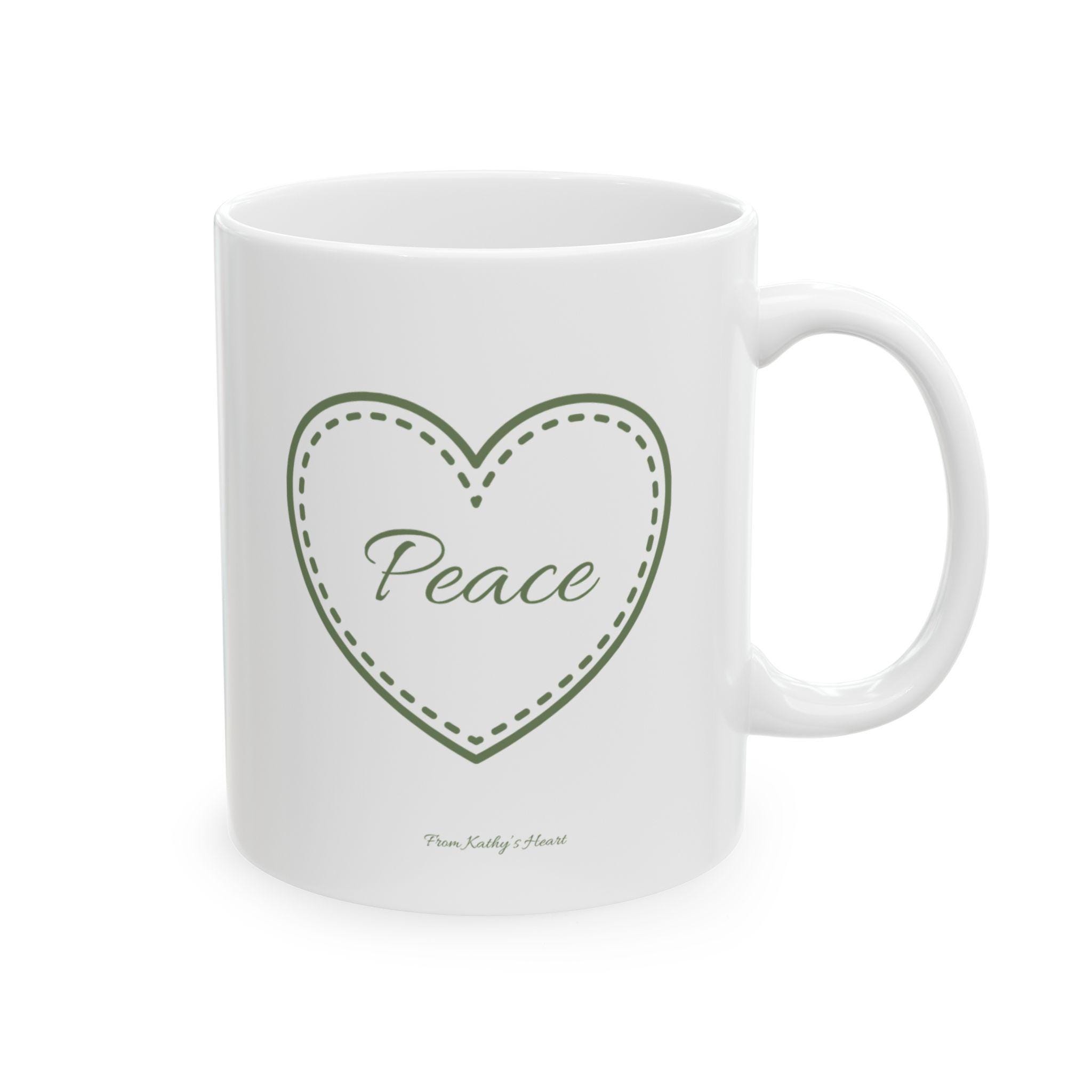 Christian Peace Mug – Bible Verse Coffee Cup – Philippians 4:7 ...