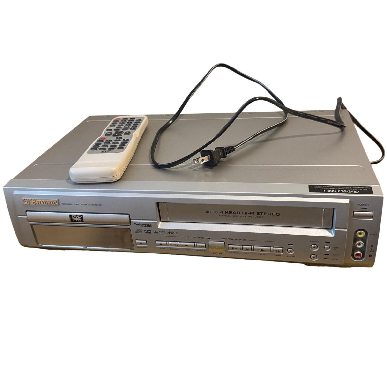 DVD/VHSコンボデッキ ブラック Dvd Vhs Combo Player - Etsy