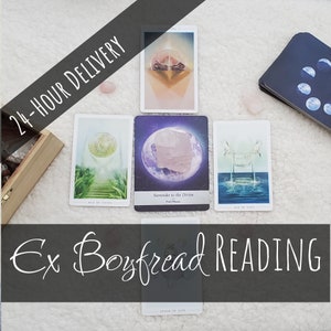 Ex Boyfriend Love Reading/Love Tarot Reading/Love Reading/Tarot Reading/24 Hour Delivery