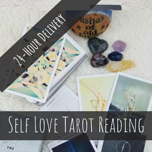 Self Love Tarot Reading/Self-Care Tarot Reading/Intuitive Tarot Reading/Tarot Reading/24 Hour Delivery