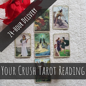 Your Crush Tarot Reading/How They FeelTarot Reading/Love Reading/Tarot Reading/24 Hour Delivery