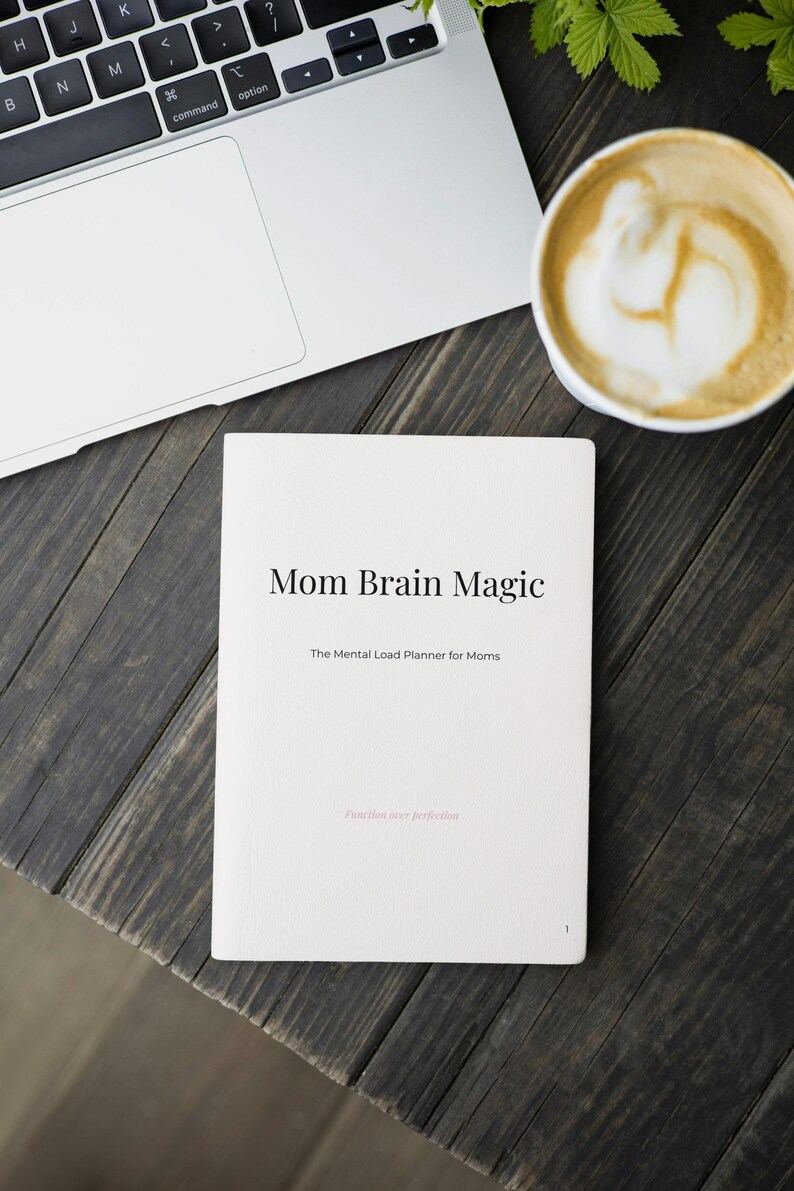 Mental Load Planner for Moms | Overwhelmed Mom Reset (Printable, Editable Canva) image 10