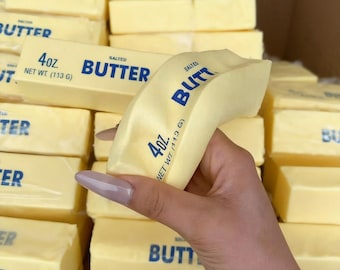 Funny Butter Stick Squeeze Toy, Creative Food-Themed Fidget for Stress Relief