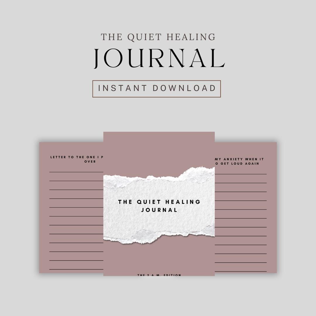 Self Care Journal PDF | Mental Health & Emotional Healing Printable - Etsy