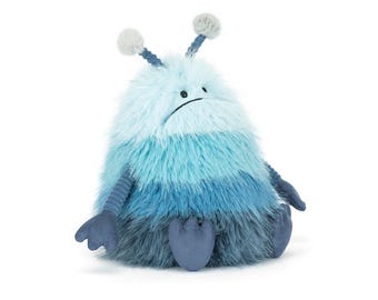 Peluche extraterrestre Jellycat Zumblebi 20 cm – Créature douce, jouet de science-fiction pour enfants