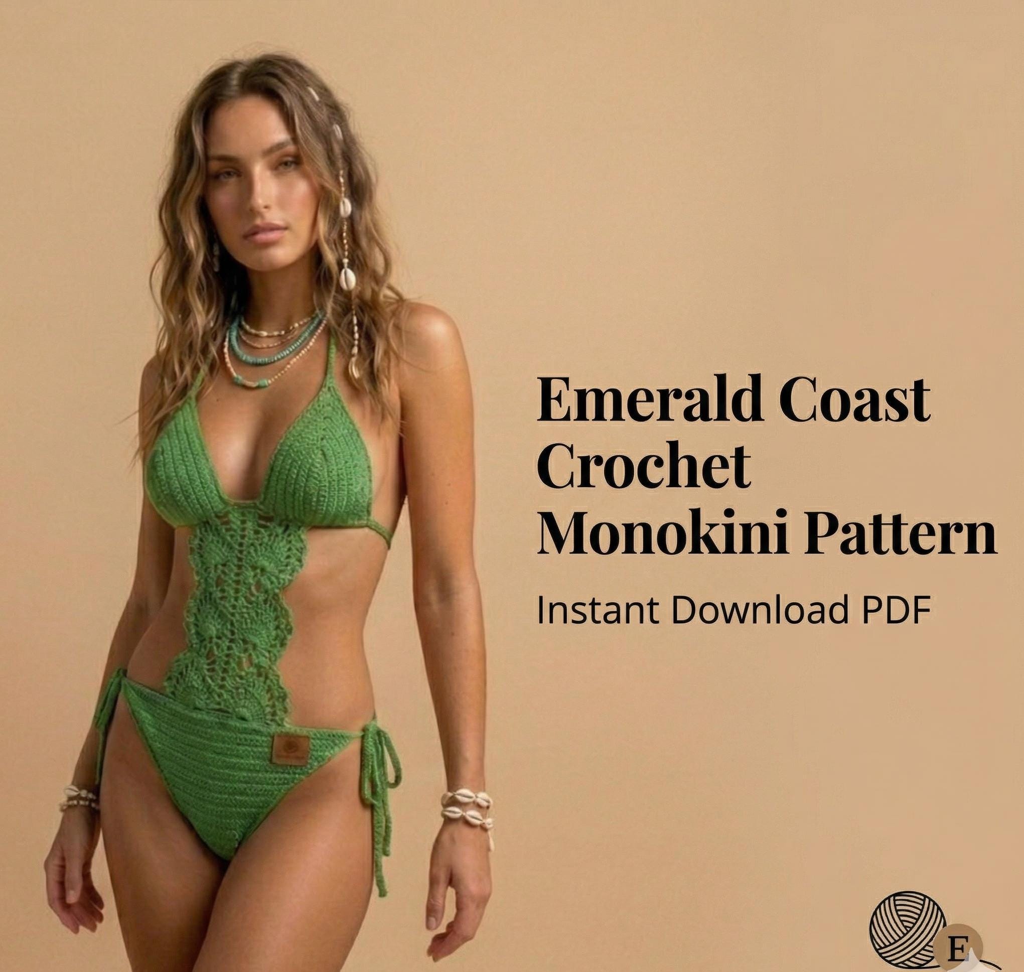 white christmas dresses Crochet Malibu Monokini Small / Malibu Stripe