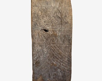 Authentic Vintage Dogon Grain Door from Mali - Unique Wall Decor