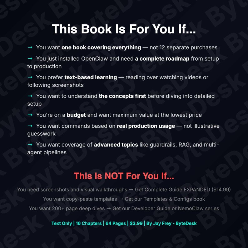 Openclaw AI Agent Handbook | Setup, Automation, Security Guide (text ...