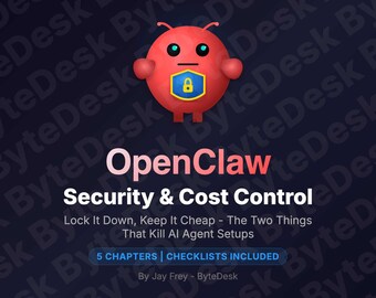OpenClaw AI Security & Cost Control Guide (Digital Download PDF)