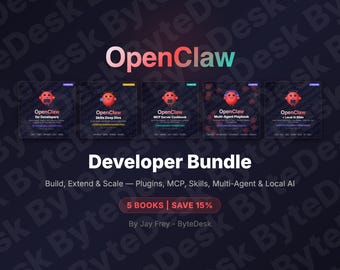 OpenClaw Developer Bundle — 5 AI Ebooks | Mcp Server + Multi-Agent + Skills + Dev Guide + Local AI