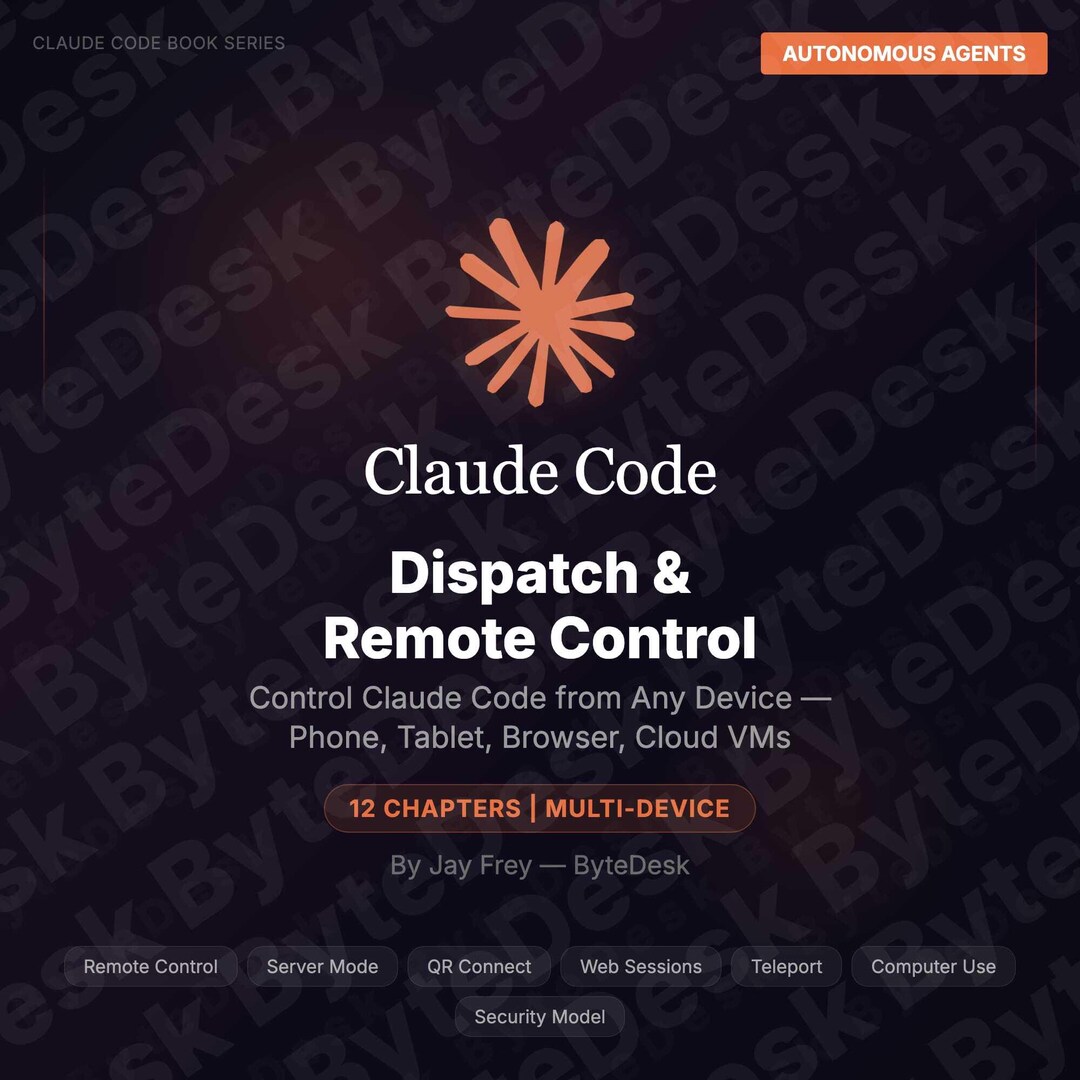 Claude Code Dispatch Remote Control Guide | 37 Page Ebook | Multi ...