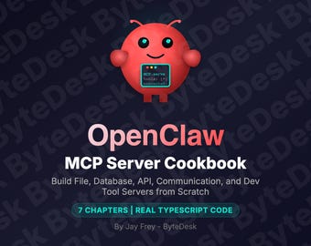 OpenClaw MCP Server Cookbook | Build AI Agent Servers (Digital Download)