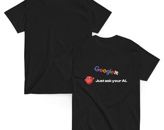 G Mascot Just Ask Your AI. Unisex classic tee - DARKS