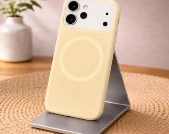Fluorescent Silicone iPhone Case MagSafe, Jelly Color Phone Case