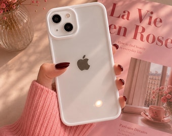 Candy Shockproof iPhone Case, Transparent Silicone Bumper Cover for iPhone