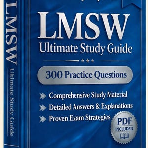 Esame LMSW 2026-2027 / 300 domande di pratica con risposte / Nuova guida di studio / Download PDF + Test Engine offline