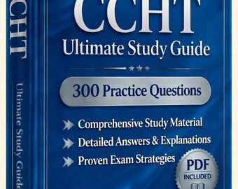 CCHT (Certified Clinical Hemodialysis Technician) Exam 2026 | 300 Practice Questions | New Study Guide | Cheat Sheet | Offline Test Engine