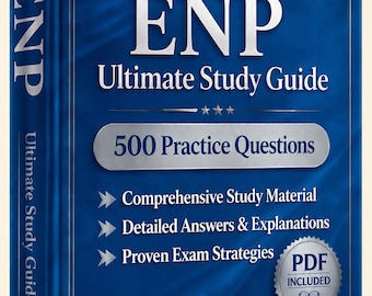 ENP（救急看護師）試験 2026-2027 | 練習問題500問 | 新しい学習ガイド | チートシート | オフラインテストエンジン