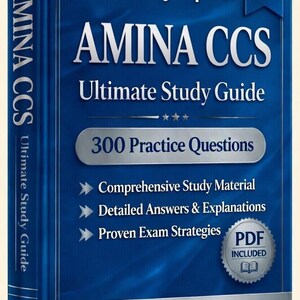 AHIMA CCS Exam 2026-2027 | 300 Practice Questions with Answers | New Study Guide | PDF Download