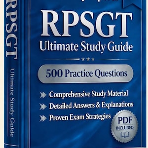 RPSGT (Registered Polysomnographic Technologist) Exam 2026-27 | 500 Practice Questions | New Study Guide | Cheat Sheet | Offline Test Engine