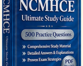 NCMHCE（臨床メンタルヘルスカウンセリング）試験 2026-2027 | 練習問題500問 | 新しい学習ガイド | チートシート | オフラインテストエンジン