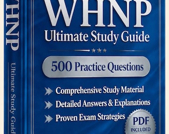 WHNP（女性健康専門看護師）試験 2026-2027 | 練習問題500問 | 新しい学習ガイド | チートシート | オフラインテストエンジン