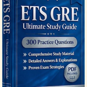 ETS GRE-examen 2026-2027 | 300 oefenvragen met antwoorden | Nieuwe studiegids | + Udemy-cursustoegang