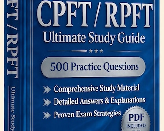 CPFT / RPFT (Pulmonary Function Technologist) Exam 2026-2027 | 500 Practice Questions | New Study Guide | Cheat Sheet | Offline Test Engine