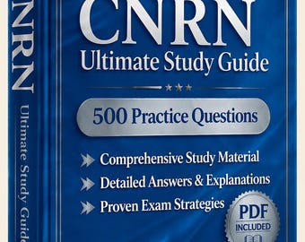 CNRN (Neuroscience Nurse) Exam 2026-2027 | 500 Practice Questions | New Study Guide | Cheat Sheet | Offline Test Engine